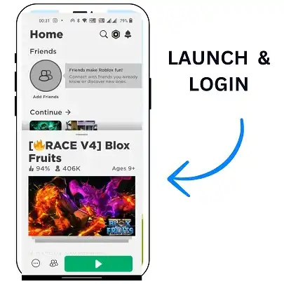 Launch and login